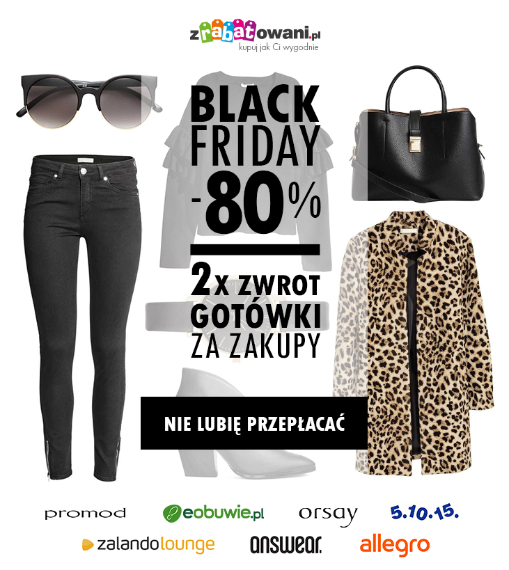 black friday kreacja fashion